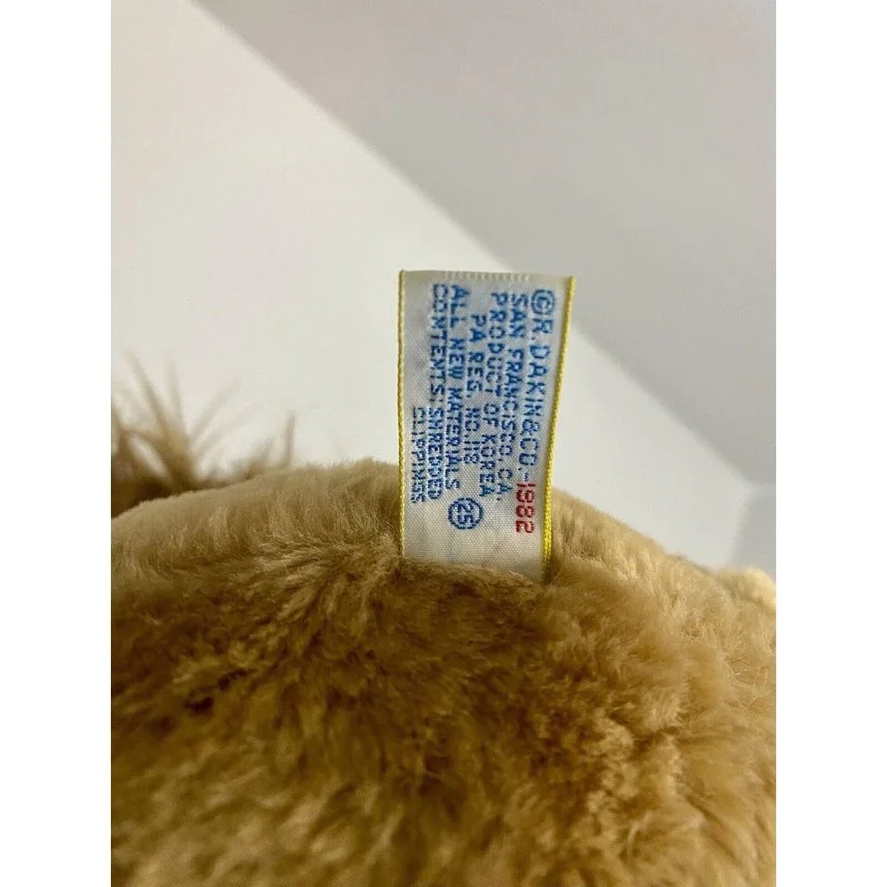 Dakin Ludicrous Lion Plush Nature Babies Stuffed Animal Vintage 1982‎ 10” READ